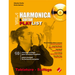 Harmonica & Guitar Playlist - Sébastien Charlier (+ audio)