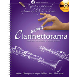 Le Petit Clarinettorama - Emilien Véret, Adrien Boulanger - Clarinette (+ audio)