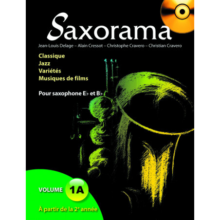 Saxorama Volume 1A (+ audio)