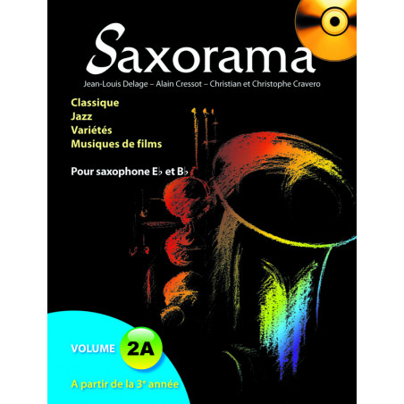 Saxorama Volume 2A (+ audio)