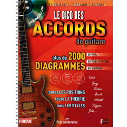Le Dico des 2000 Accords de Guitare - P. Guilleminot (+ audio)