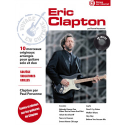 Voyage en Guitare - Eric Clapton - Guitare (TAB) (+ audio)