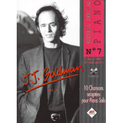 Spécial Piano N°7, J.J. GOLDMAN Vol. 2 - J-J Goldman (+ audio)