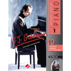 Spécial Piano N°1, J.J. GOLDMAN Vol. 1 - J-J Goldman (+ audio)