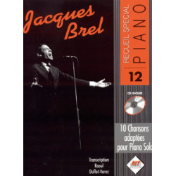 Spécial Piano N°12, Jacques BREL - Jacques Brel (+ audio)