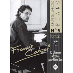 Spécial Piano N°6 Francis CABREL (+ audio)