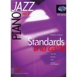 Piano Jazz: Standards à la Carte 2  - P. Fourquet (+ audio)