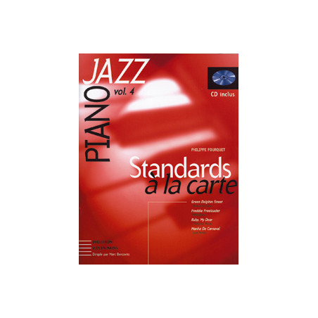 Piano Jazz: Standards à la Carte 4 - M. Bercovitz (+ audio)