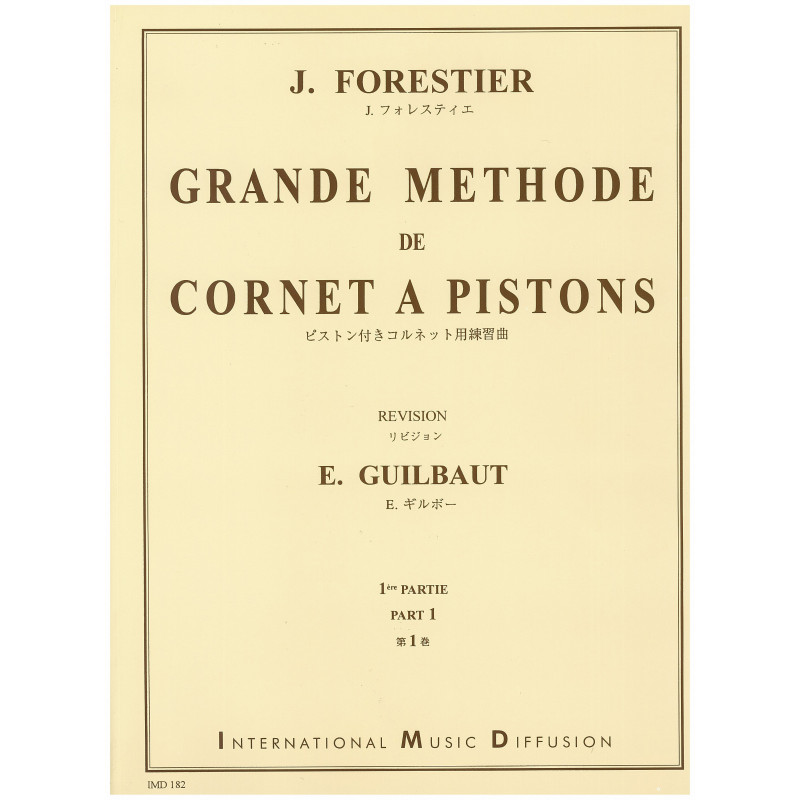 Grande méthode cornet - J. Forestier