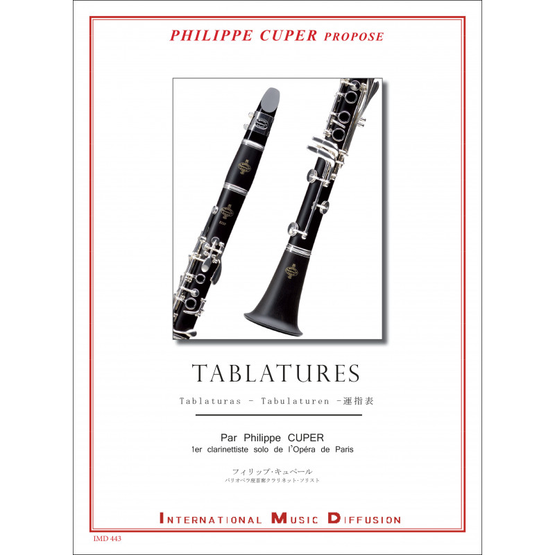 Tablatures - P. Cuper - Guitare