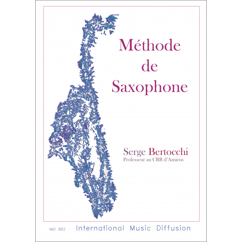 Méthode de saxophone - Serge Bertocchi