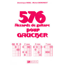 Accords pour gaucher (576) - Michel Demorest - Guitare