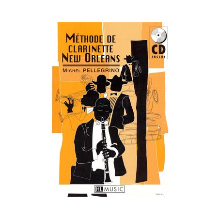 Méthode de clarinette New Orleans - Michel Pellegrino (+ audio)