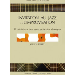 Invitation jazz - Improvisation - Gilles Ballet - Guitare