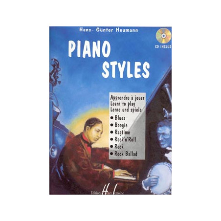 Piano Styles - Hans-Günter Heumann (+ audio)