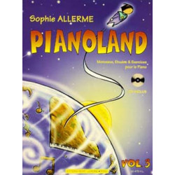 Pianoland Vol.3 - Sophie Allerme - Piano (+ audio)