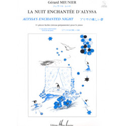 Nuit enchantée d'Alyssa - Gérard Meunier - Piano (+ audio)