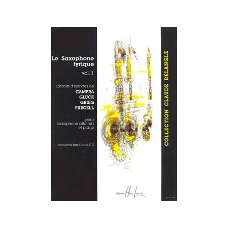 Saxophone Lyrique Vol.1 - Fumie Ito - Saxophone Alto et Piano