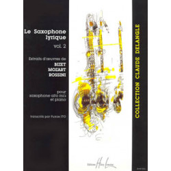 Saxophone Lyrique Vol.2 - Fumie Ito - Saxophone Alto et Piano