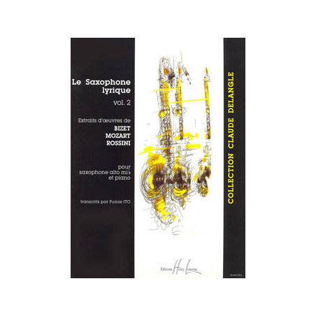Saxophone Lyrique Vol.2 - Fumie Ito - Saxophone Alto et Piano