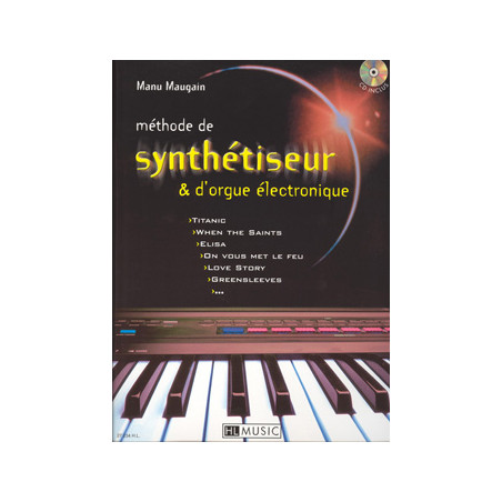Méthode de synthétiseur - Manu Maugain (+ audio)