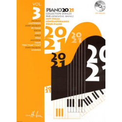Piano 20-21 Vol.3 - Geneviève Ibanez (+ audio)