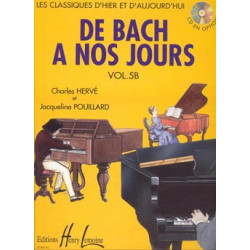 De Bach à nos jours Vol.5B - Charles Hervé, Jacqueline Pouillard - Piano