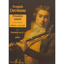 Sonate n°1 en ut min. - François Devienne - Clarinette et Piano (+ audio)