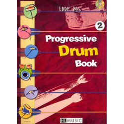 Progressive Drum Book 2 - Eddy Ros - Batterie (+ audio)