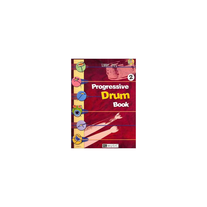 Progressive Drum Book 2 - Eddy Ros - Batterie (+ audio)