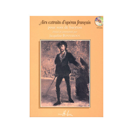Airs d'opéras français - Jacqueline Bonnardot - Voix baryton et piano (+ audio)