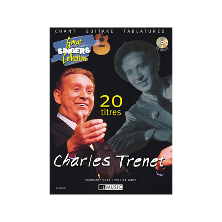 20 Titres - Charles Trenet - Voix et guitare (+ audio)