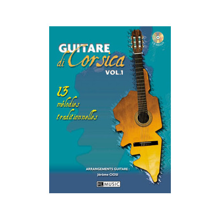 Guitare di Corsica Vol.1 - Jérôme Ciosi (+ audio)
