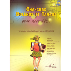 Cha-Chas Tangos & Boleros - M. Maugain - Accordéon (+ audio)