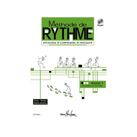 Méthode de rythme Vol.1 - Yves Teslar, Alexis Gevray (+ audio)