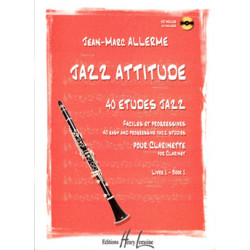 Jazz Attitude 1 - Jean Marc Attitude - Clarinette (+ audio)
