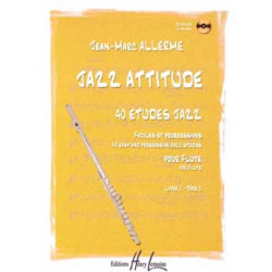 Jazz Attitude 1 - J.M. Allerme - Flute (+ audio)