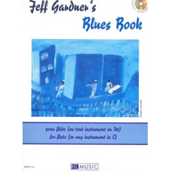 Jeff Gardner's blues book - Jeff Gardner - Instruments en Do et piano (+ audio)