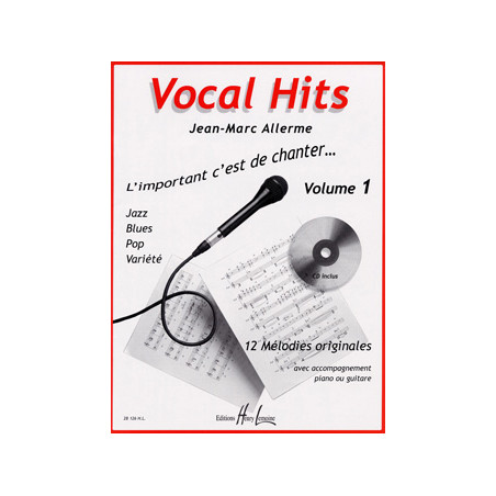 Vocal hits Vol.1 - Jean-Marc Allerme (+ audio)