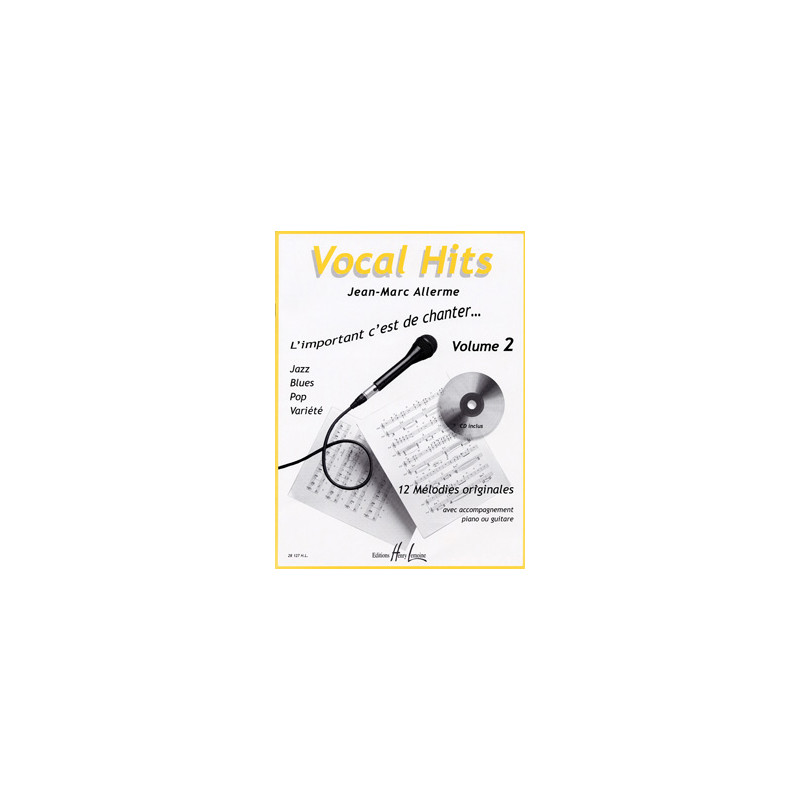 Vocal hits Vol.2 - Jean-Marc Allerme (+ audio)