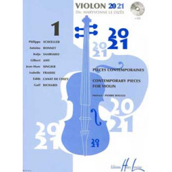 Violon 20-21 Vol.1 - Maryvonne Le Dizes (+ audio)