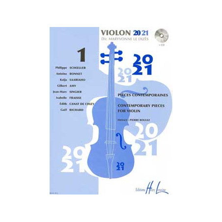 Violon 20-21 Vol.1 - Maryvonne Le Dizes (+ audio)
