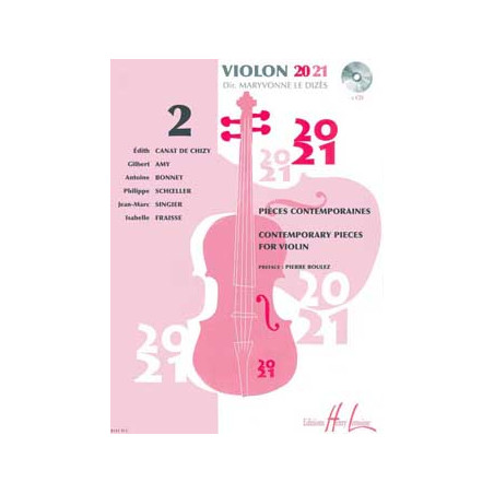 Violon 20-21 Vol.2 - Maryvonne Le Dizes (+ audio)