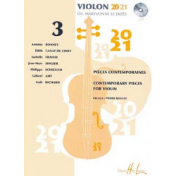 Violon 20-21 Vol.3 - Maryvonne Le Dizes (+ audio)