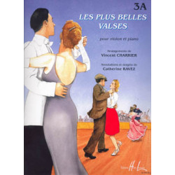 Les plus belles valses Vol.3A - Vincent Charrier, Catherine Ravez - Violon et Piano