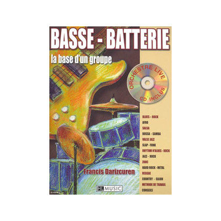 Basse - Batterie - Francis Darizcuren (+ audio)