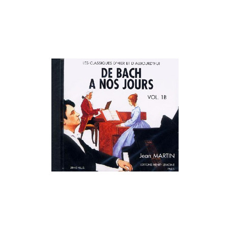 CD De Bach à nos jours Vol.1B - Charles Hervé, Jacqueline Pouillard