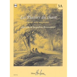 Les Plaisirs du chant Vol.3A - Jacqueline Bonnardot (+ audio)