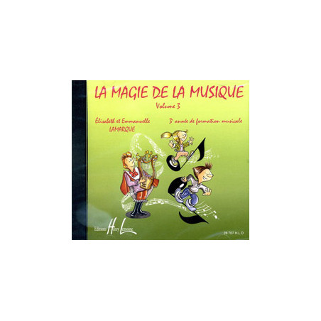 CD La magie de la musique Vol.3 - Elisabeth Lamarque, Emmanuelle Lamarque