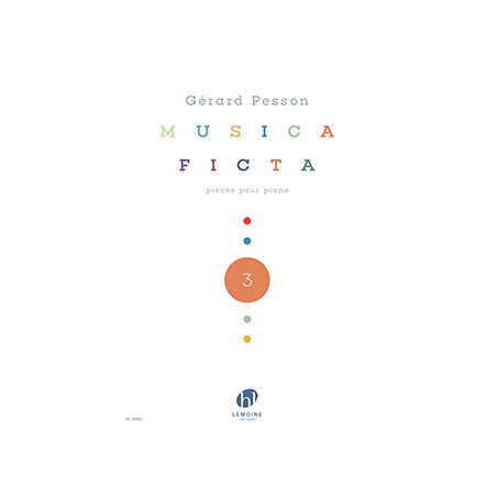 Musica Ficta Vol. 3 - Gerard Pesson - Piano